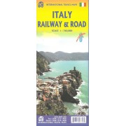 Italien Rail and Road map ITM